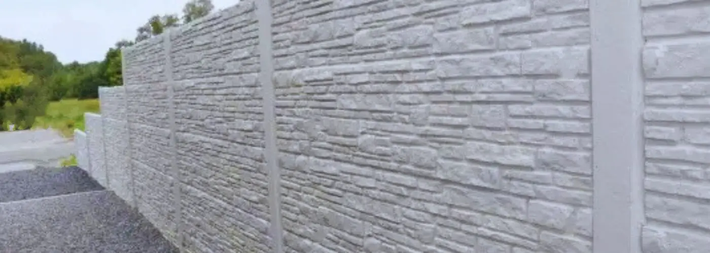 Servicio de hormigón impreso en muros y fachadas en Mataró